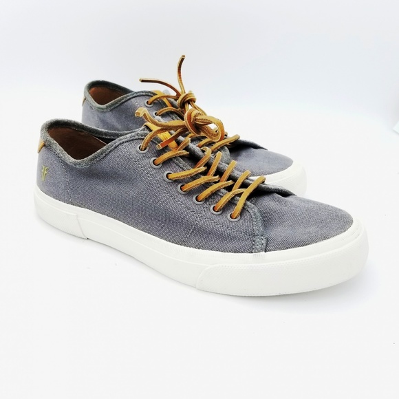Frye Other - Frye Mens Size 11 Gray Ludlow Fashion Canvas Shoes